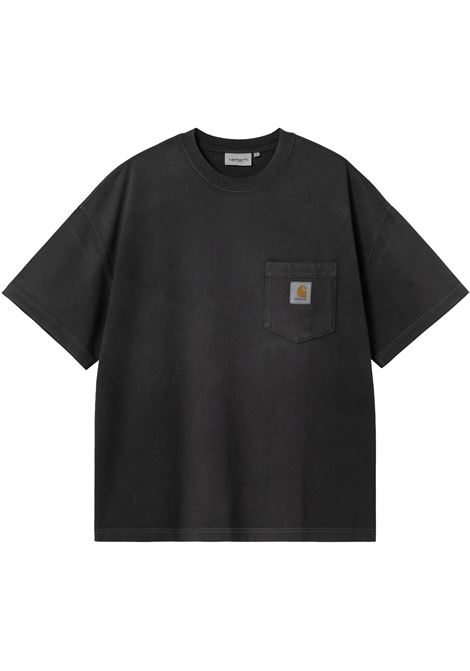 t-shirt hudson pocket uomo nera CARHARTT WIP | I03514089.5F